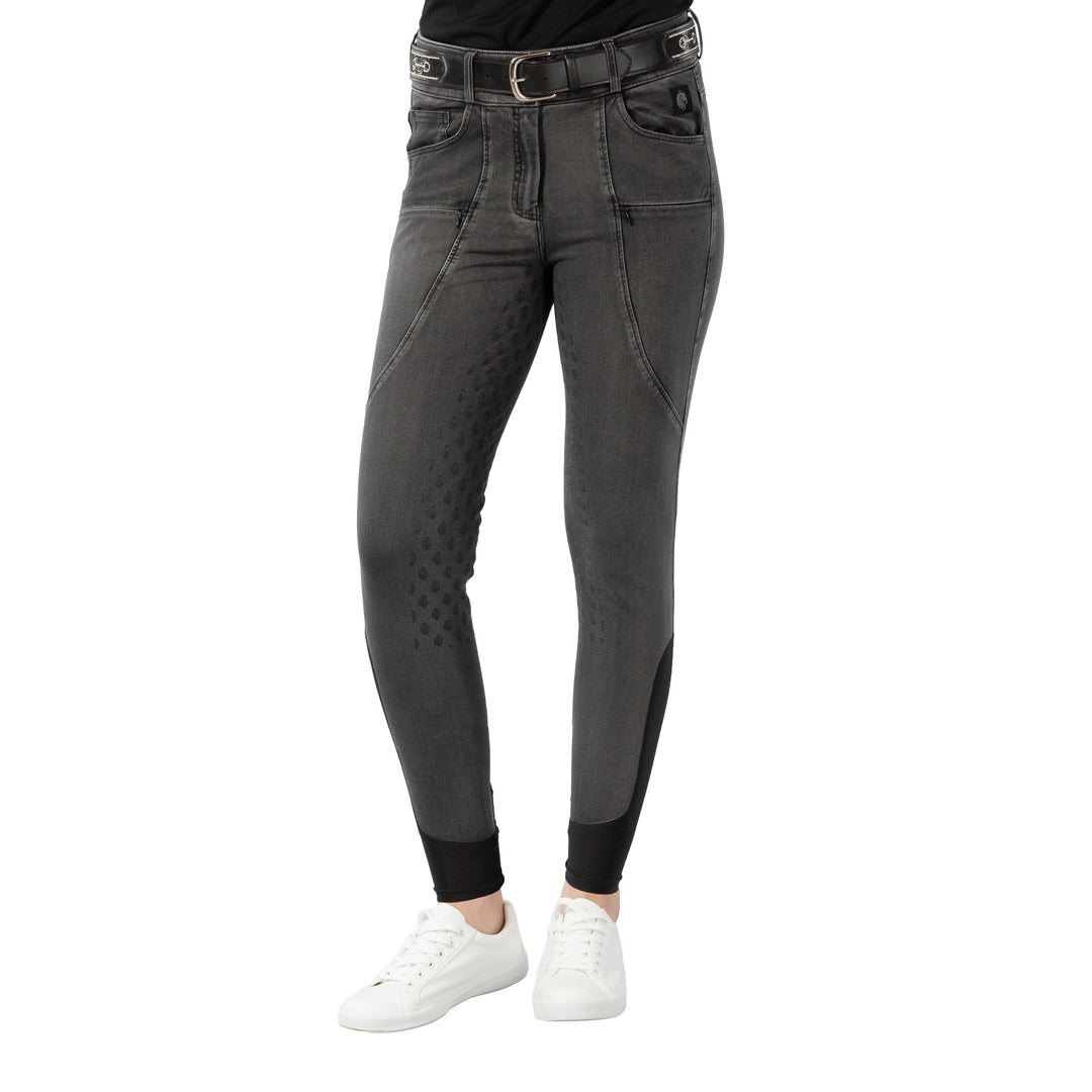 Equinavia Helena Womens Denim Full Seat Breeches image 