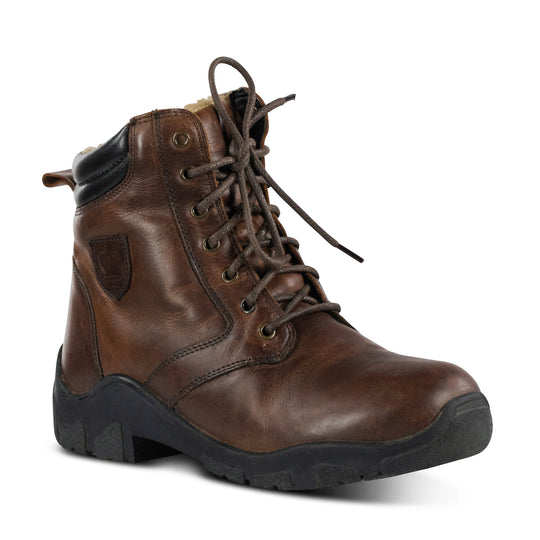 Horze Water Resistant Winter Leather Boots image 