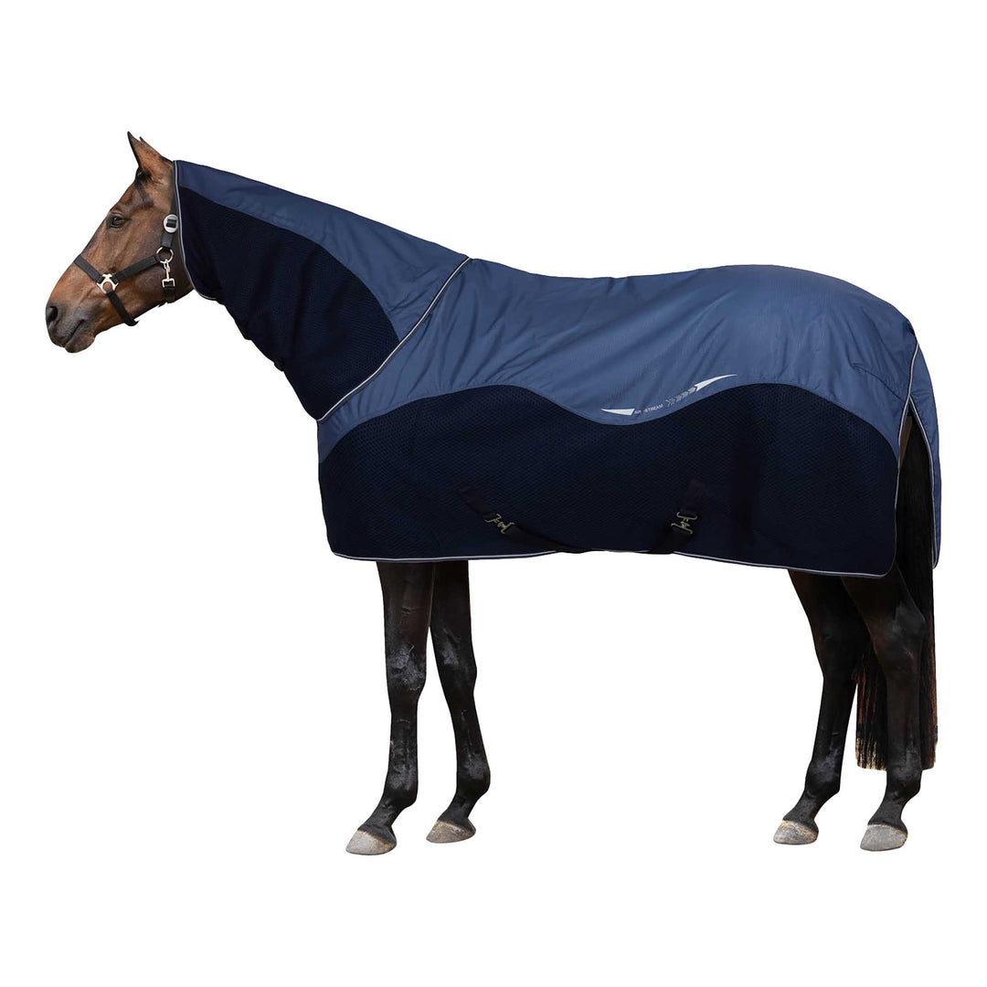 Horze Aircool 3D Mesh and Rain Protection Detachable Neck Turnout image #1