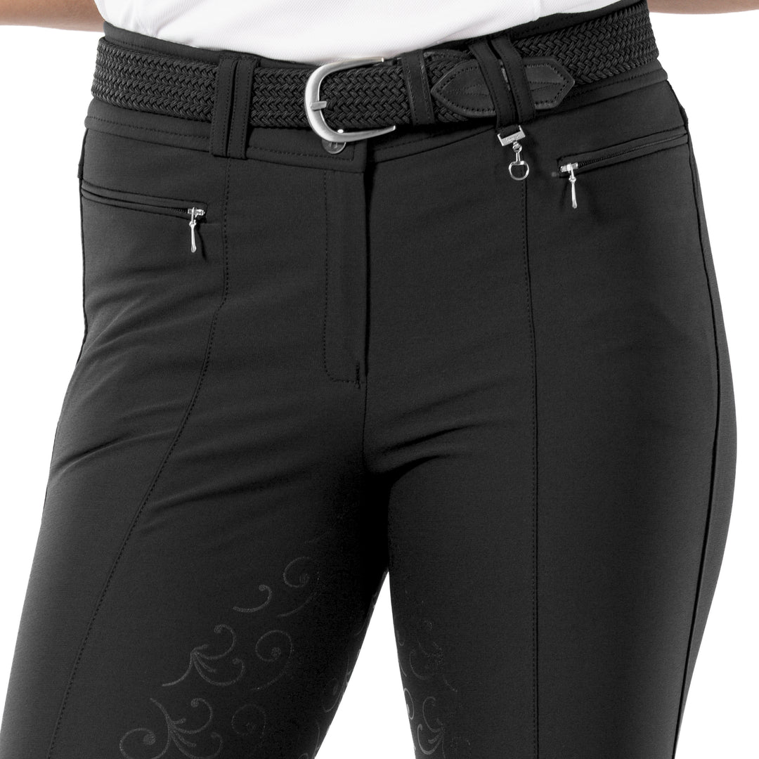 Horze Angelina Womens Silicone Full Seat Breeches image 