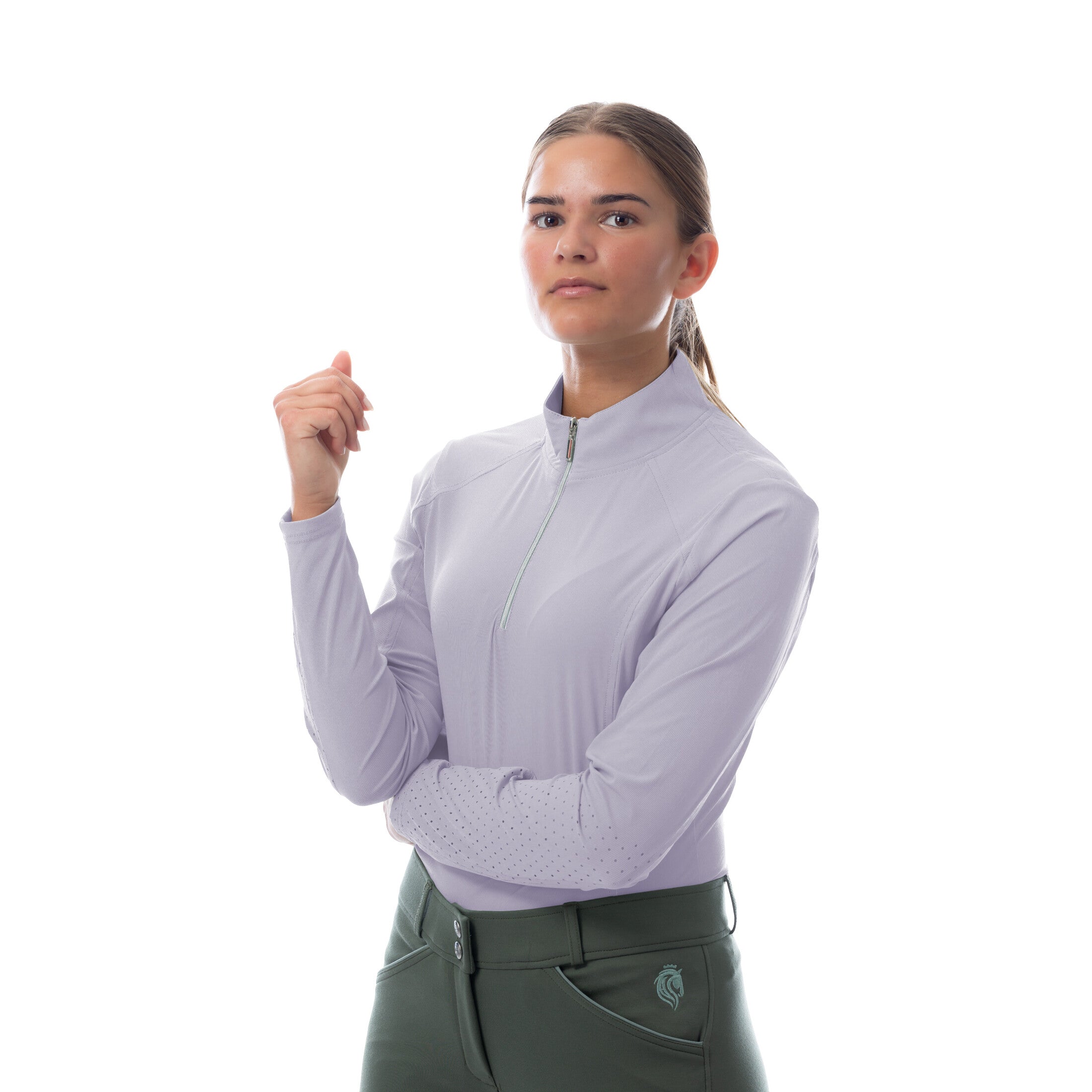 Equinavia Alexandra Womens Ribbed Training Shirt image #1