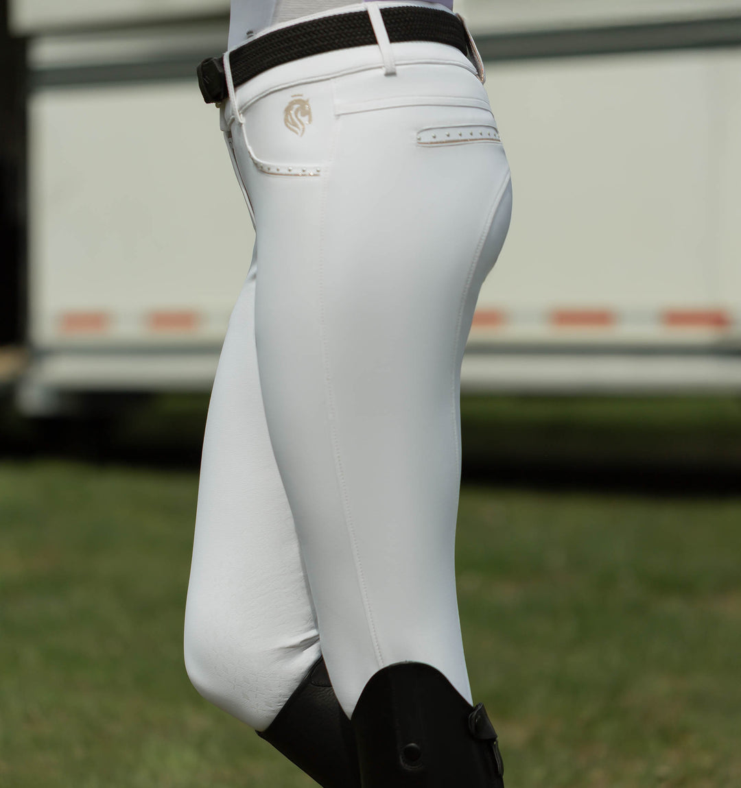 Equinavia Victoria Womens Silicone Knee Patch Breeches image 