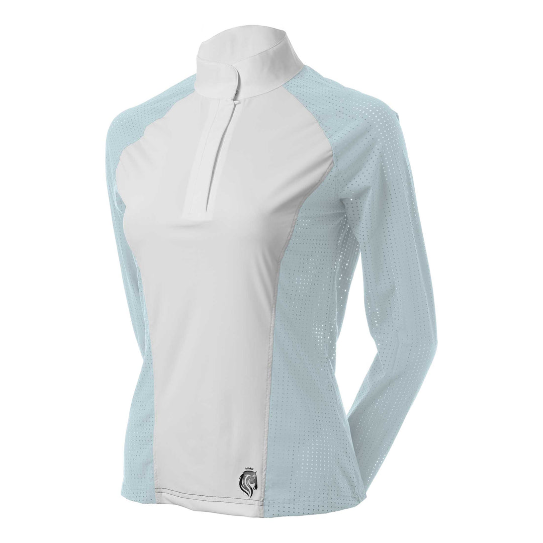 Equinavia Sara Womens Perforated Long Sleeved Show Shirt image 