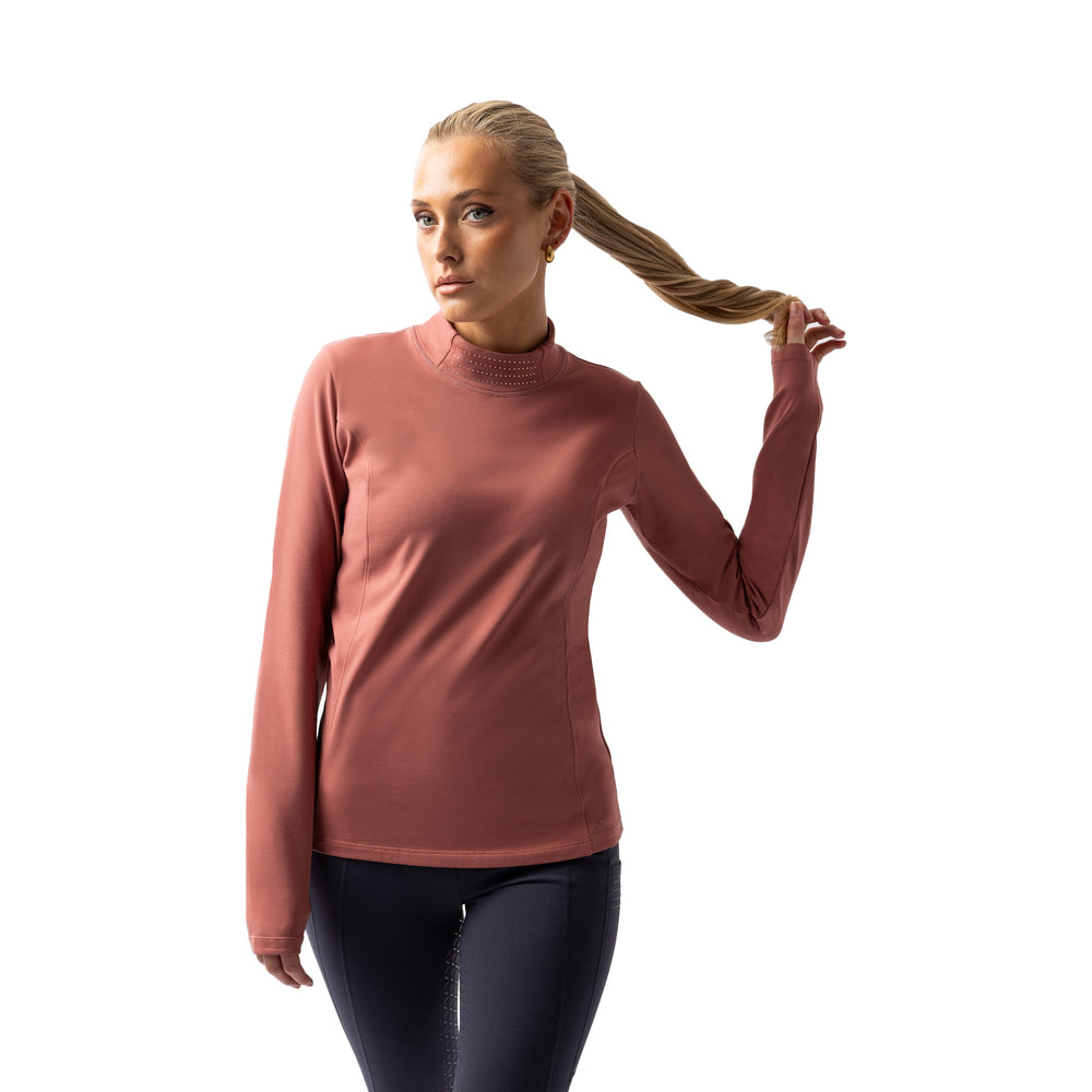 Horze Josephine Womens Long Sleeve Winter Tech Shirt image #2