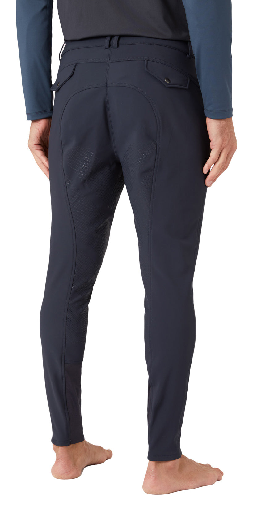 B Vertigo Damien Mens Thermo Silicone Full Seat Breeches image 