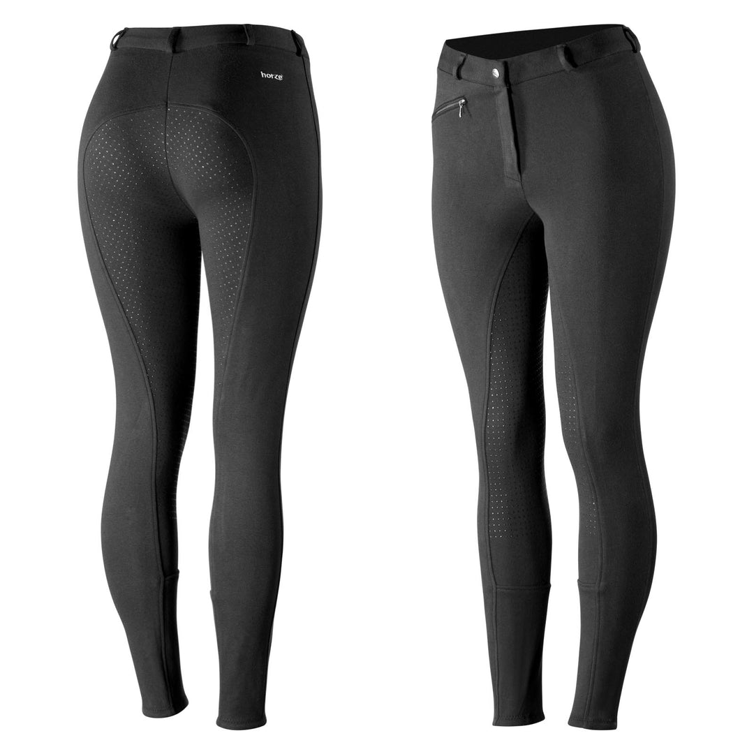 Horze Active Womens Silicone Full Seat Breeches image 