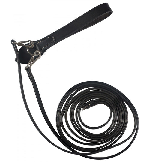 Horze Sparta Leather Draw Reins image 