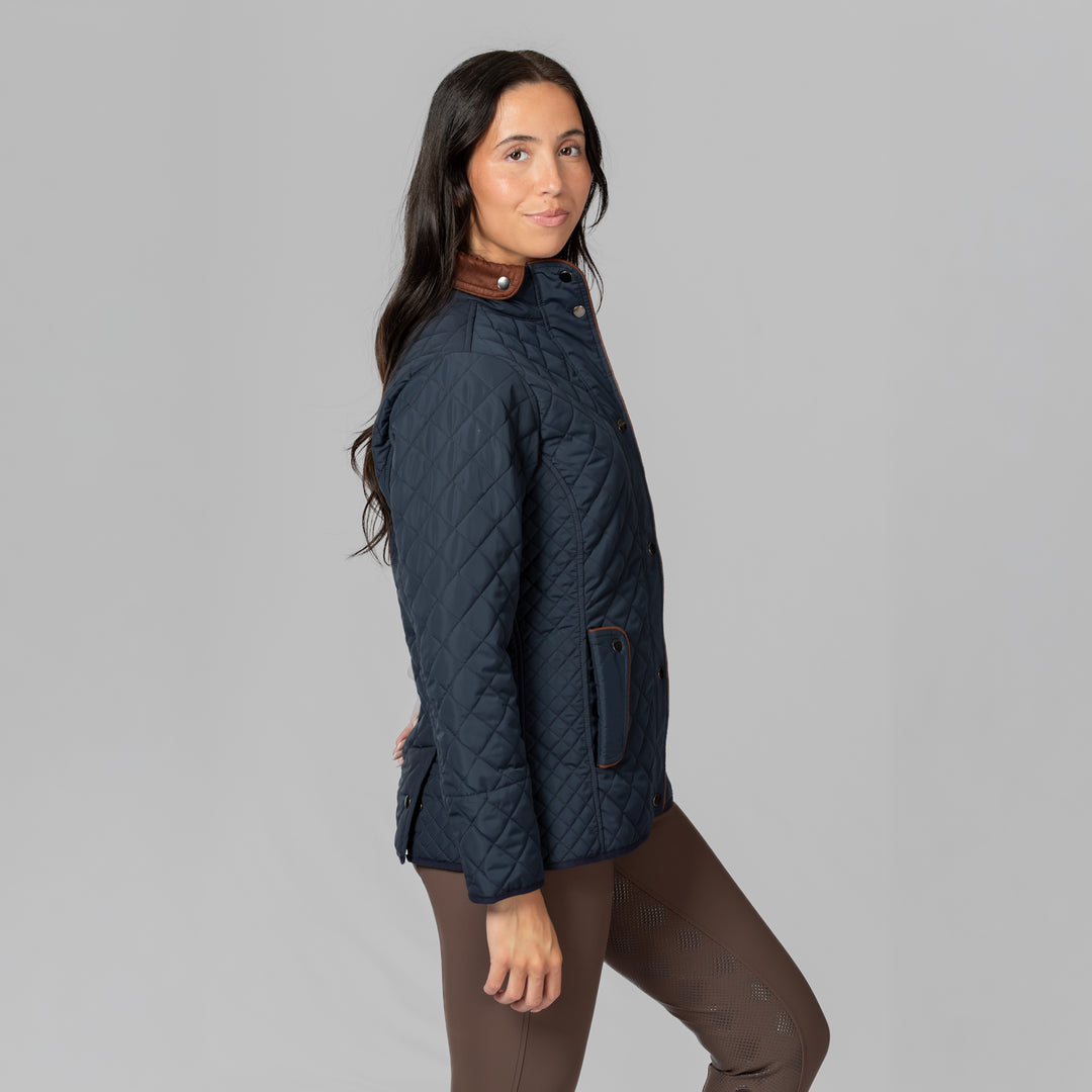 Equinavia Cecilia Womens Quilted Barn Jacket image 
