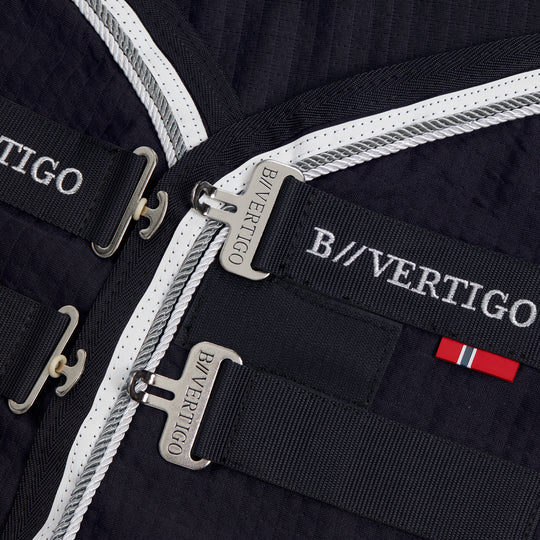 B Vertigo Cameron Double Corded Show Cooler Blanket image 