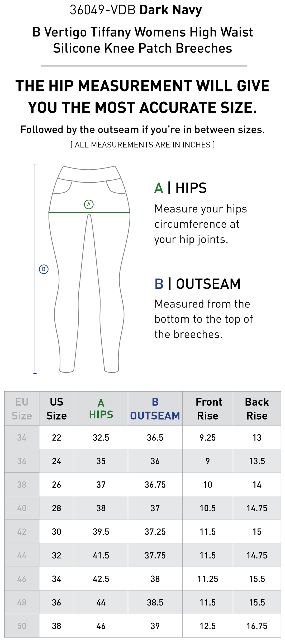 Size chart: Women&