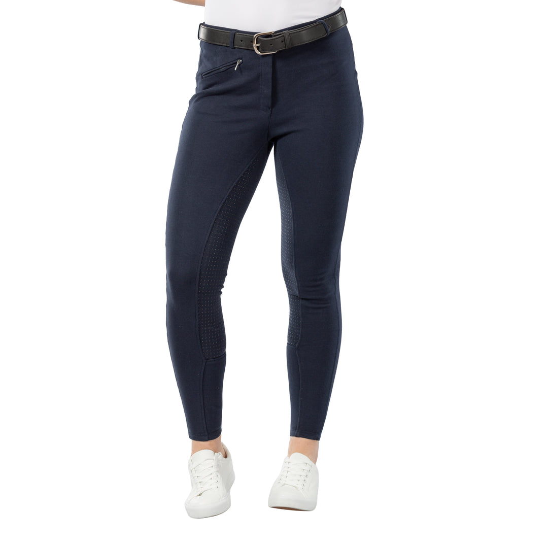 Horze Active Womens Silicone Full Seat Breeches image 