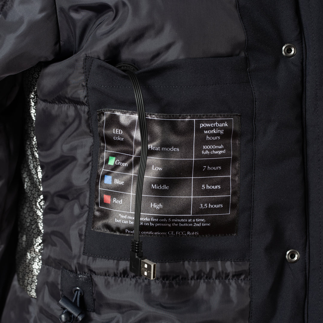 B Vertigo Astoria Womens Heated Long Riding Jacket image 