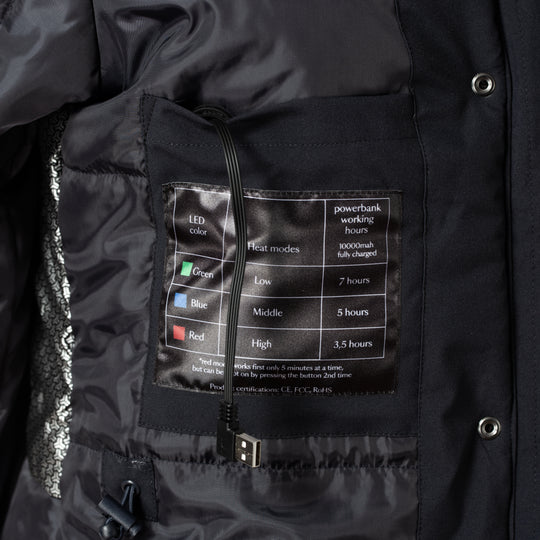 B Vertigo Astoria Womens Heated Long Riding Jacket image 