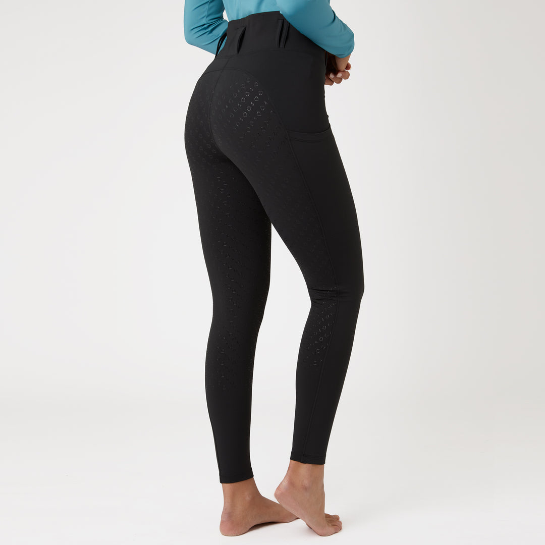 Horze Everly Womens Full Seat Winter Riding Tights image 