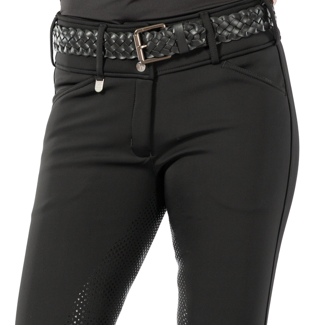 Horze Grand Prix Womens Thermo Softshell Full Seat Breeches image 