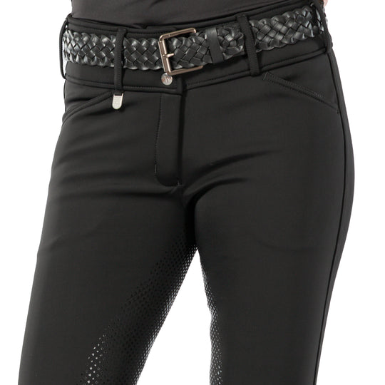 Horze Grand Prix Womens Thermo Softshell Full Seat Breeches image 