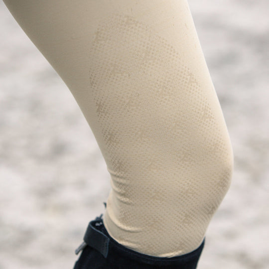 Horze Juliet Womens Hyper Flex Knee Patch Tights image 