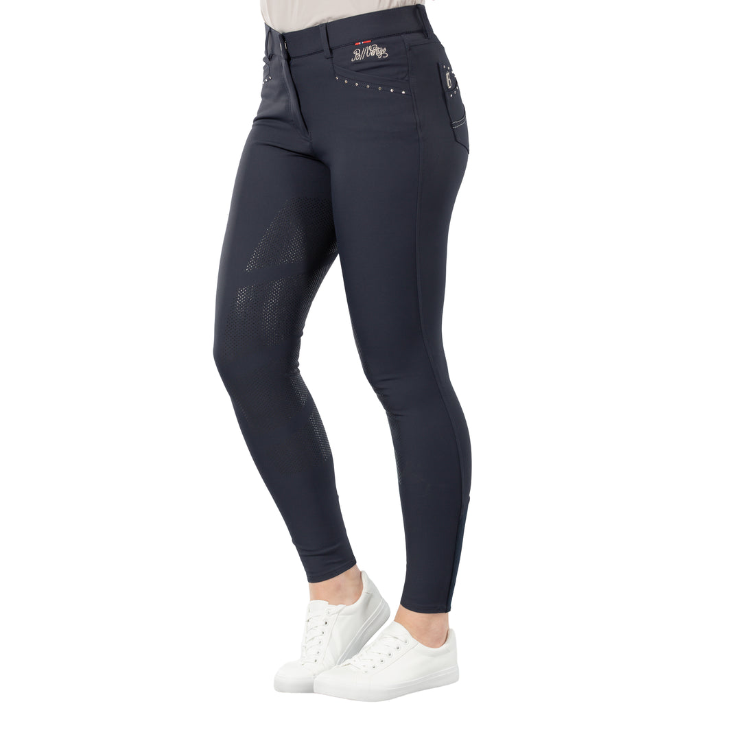 B Vertigo Olivia Womens Silicone Full Seat Breeches image 
