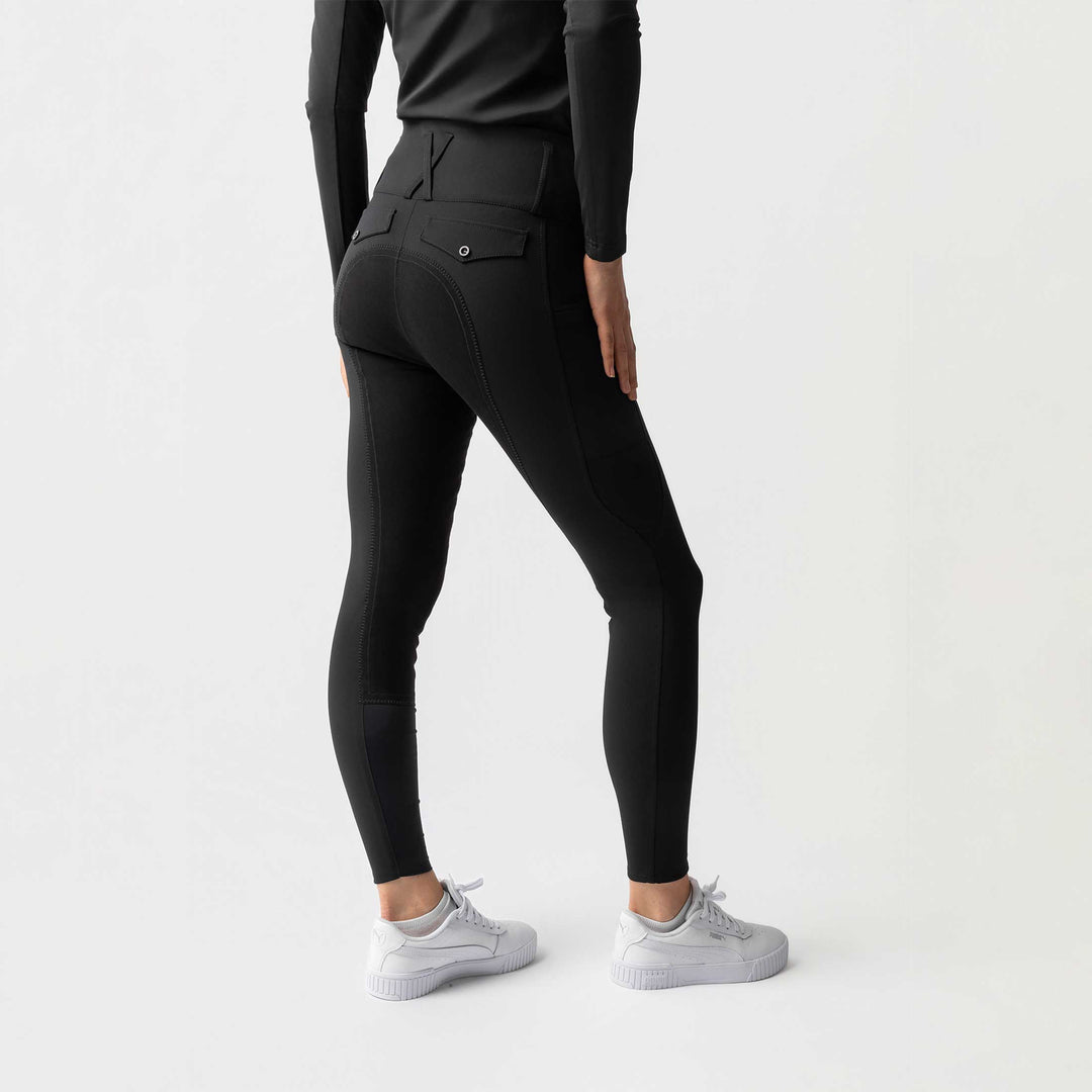 Horze Leonie Womens Full Seat Leather Breeches image 