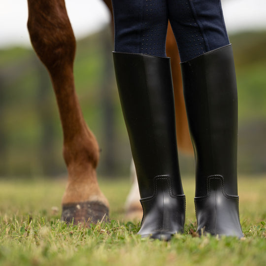 Horze Chester Kids Rubber Tall Boots image 