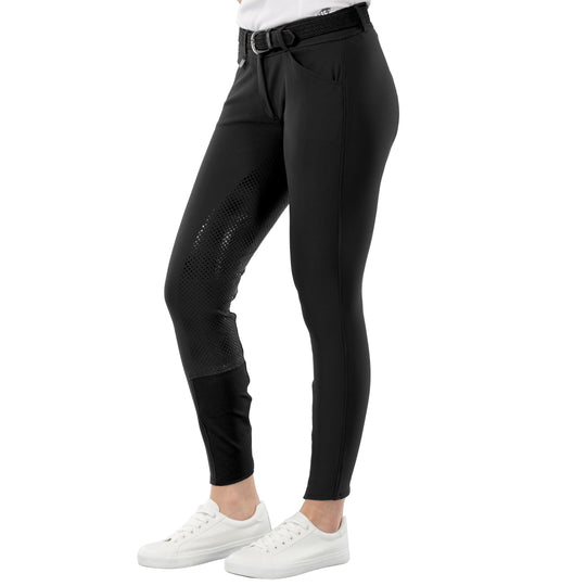 Horze Grand Prix Womens Silicone Full Seat Breeches image 