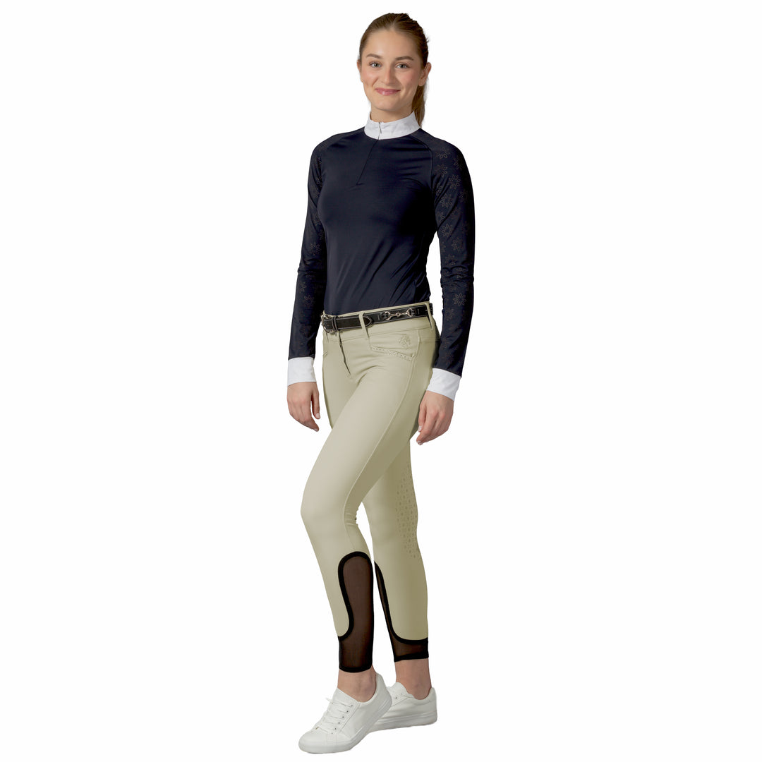 Equinavia Victoria Womens Silicone Knee Patch Breeches image 