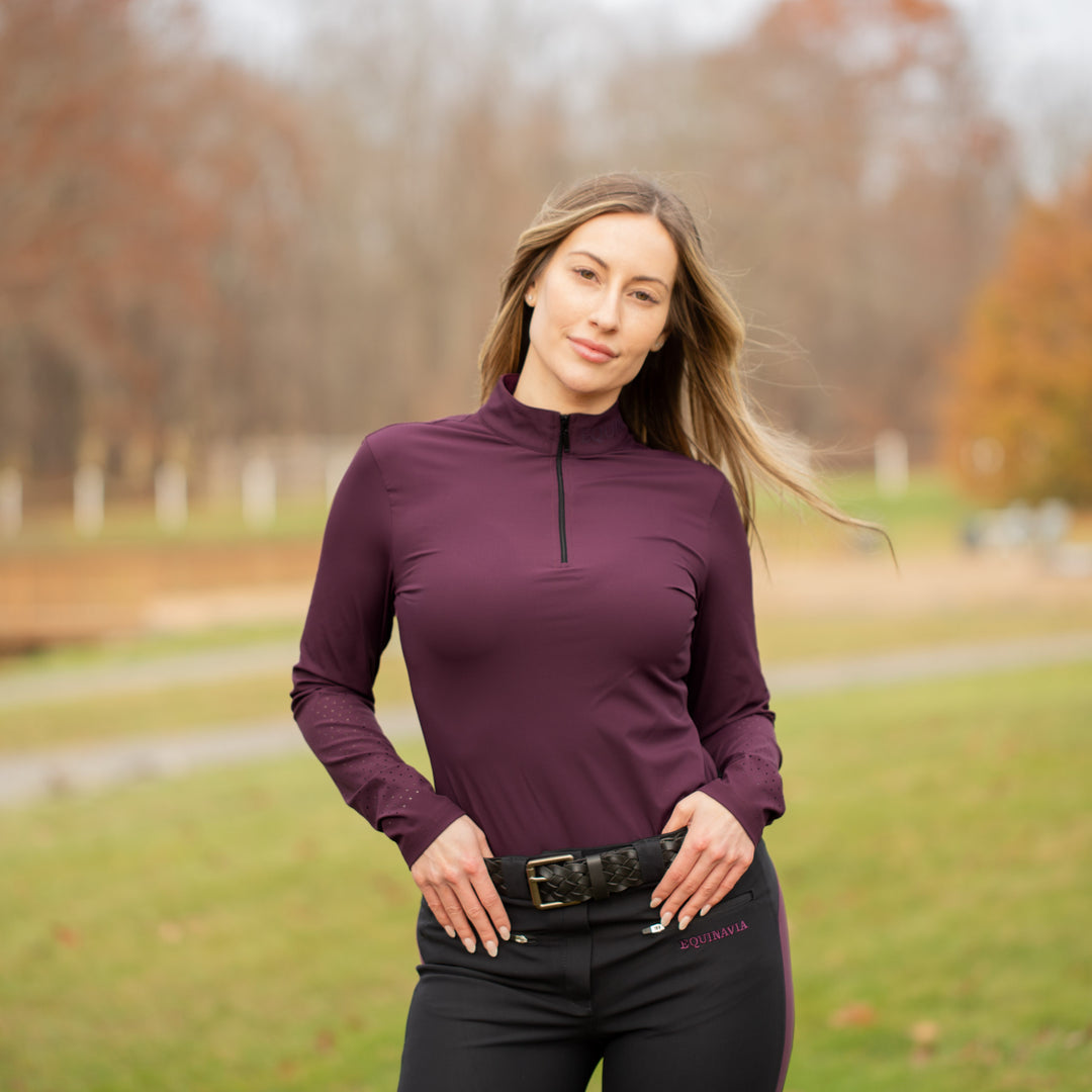 Equinavia Alexandra Womens Ribbed Training Shirt image 