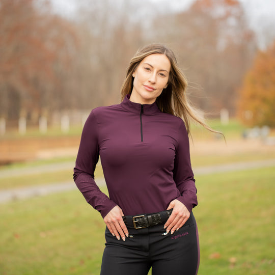 Equinavia Alexandra Womens Ribbed Training Shirt image 