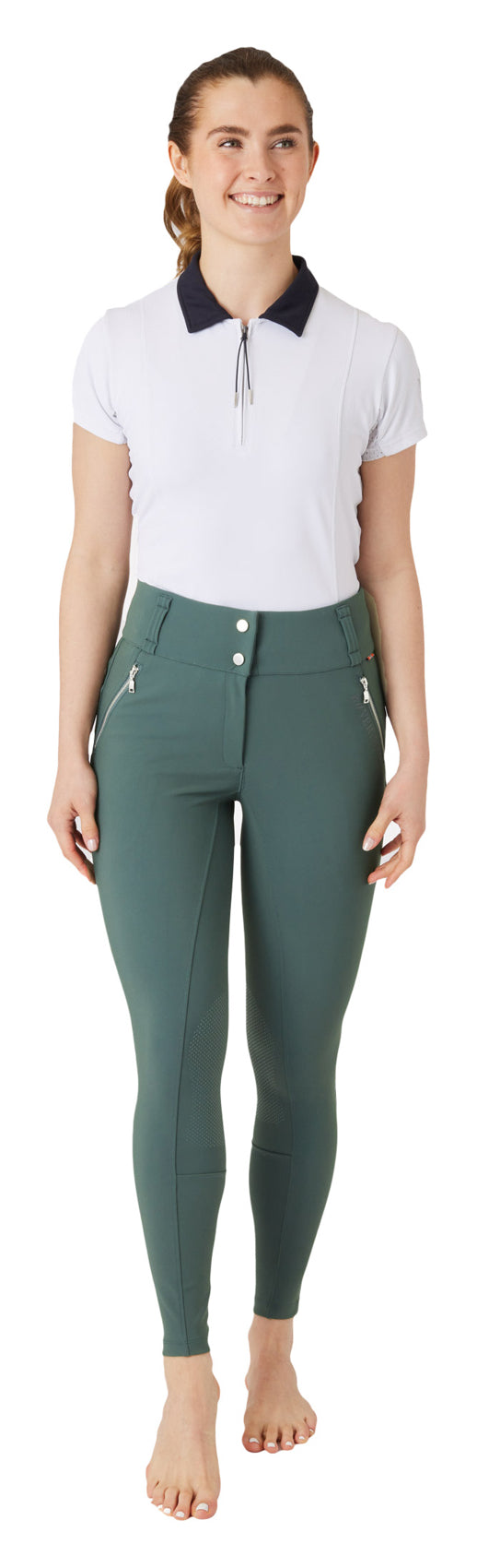 B Vertigo Enya Womens Knee Patch Breeches image 