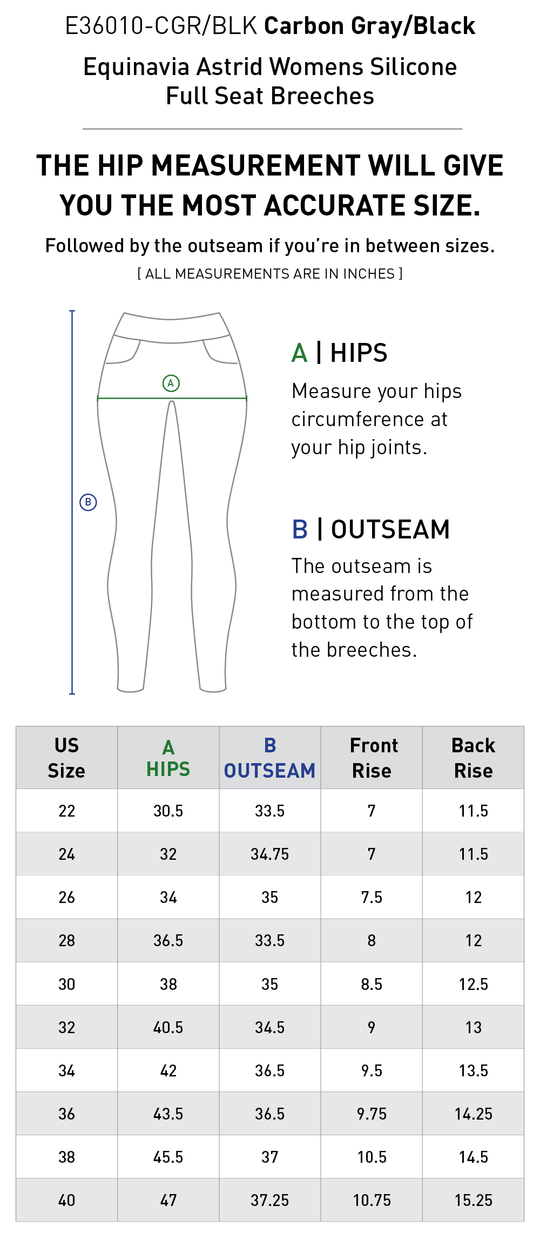 Size chart: Women&