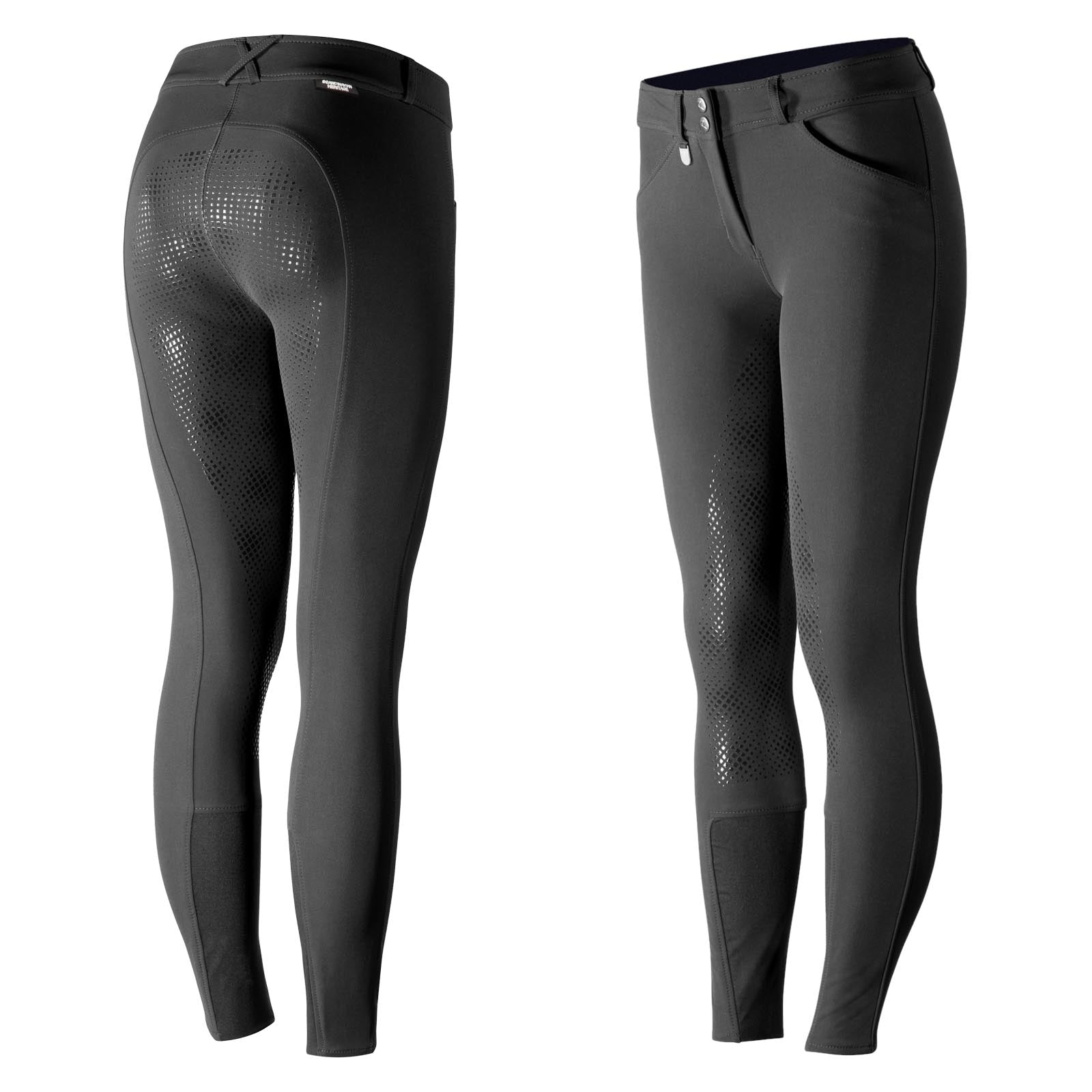Horze Grand Prix Kids Silicone Full Seat Breeches image #1