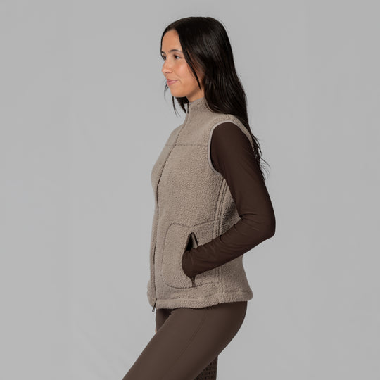 Equinavia Emma Womens Teddy Fleece Vest image 