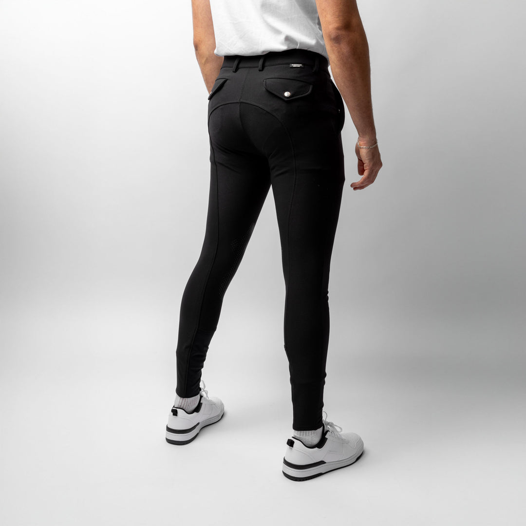 Horze Grand Prix Mens Silicone Knee Patch Breeches image 