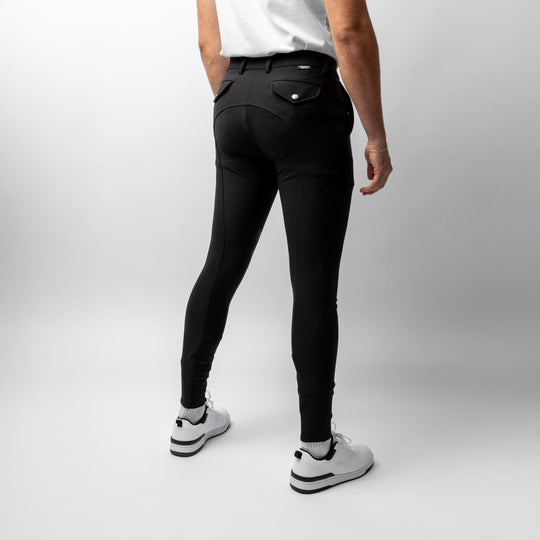 Horze Grand Prix Mens Silicone Knee Patch Breeches image 