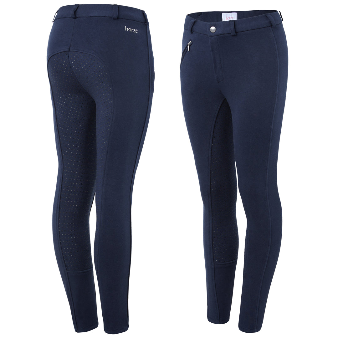Horze Active Kids Silicone Full Seat Breeches image #1