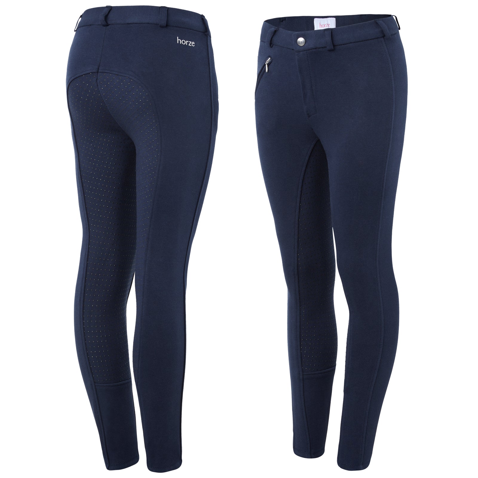 Horze Active Kids Silicone Full Seat Breeches image #1