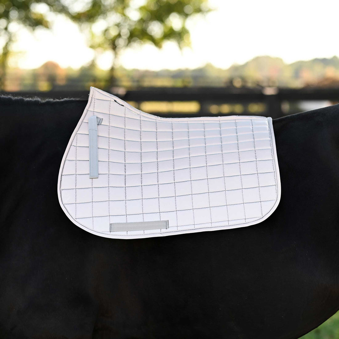 Horze Hi Viz Reflective Saddle Pad image 