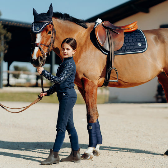 Horze Fia Kids Long Sleeved Training And Show Shirt image 