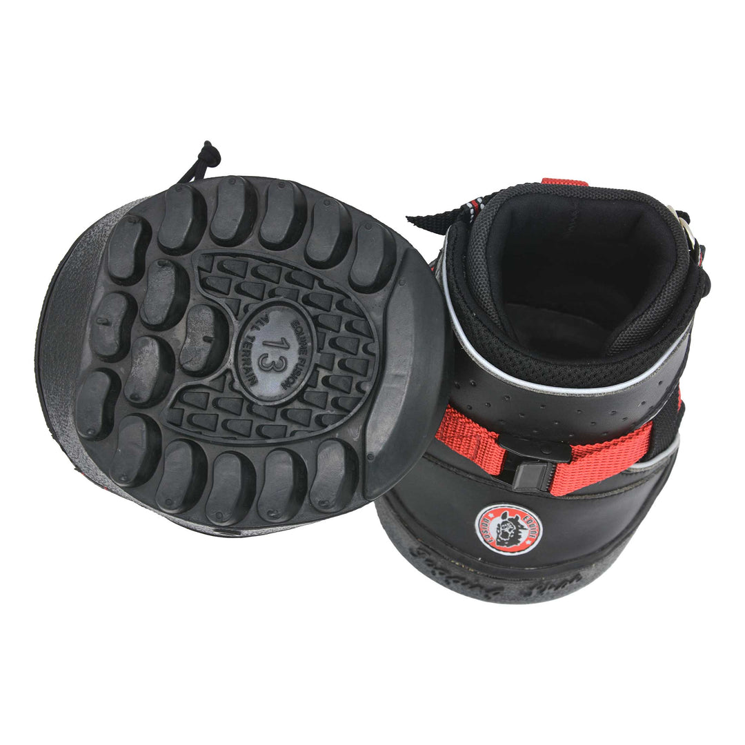 Equine Fusion Ultra Jogging Shoe Hoof Boot Pair image 