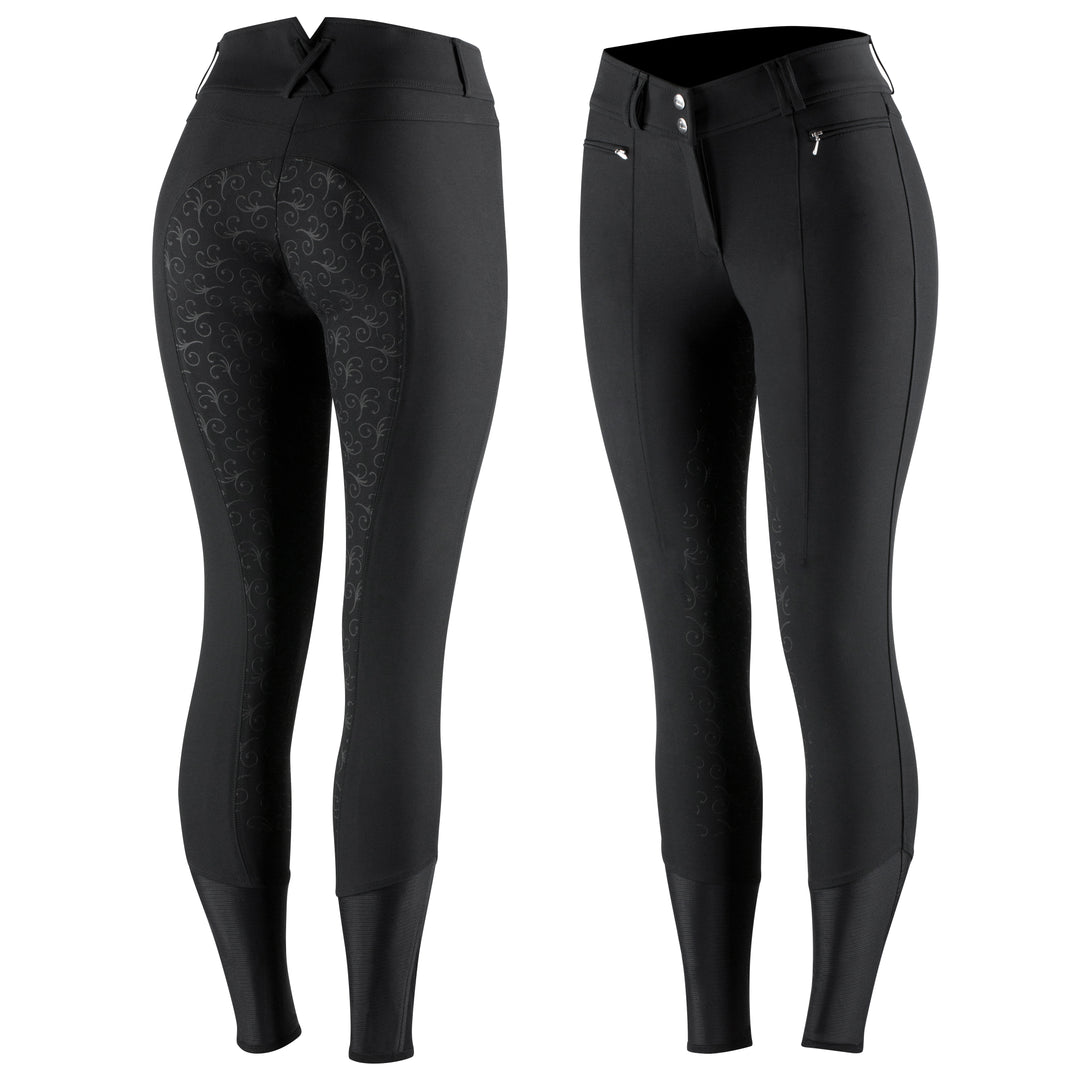 Horze Angelina Womens Silicone Full Seat Breeches image 