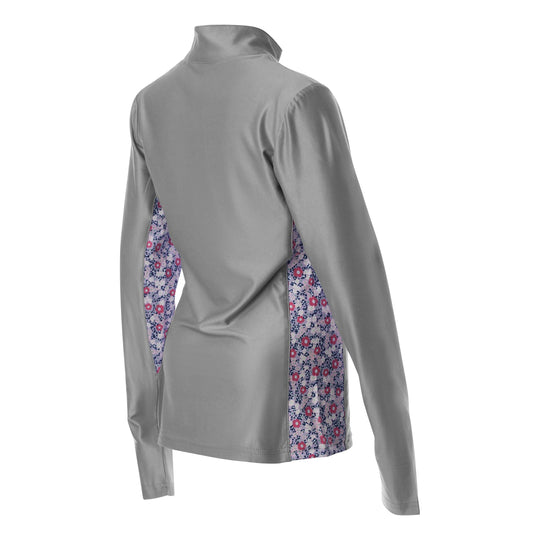 Equinavia Lena Kids Long Sleeve Quarter Zip Shirt image 