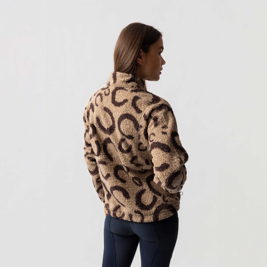 Horze Ariana Womens Teddy Fleece Jacket image 