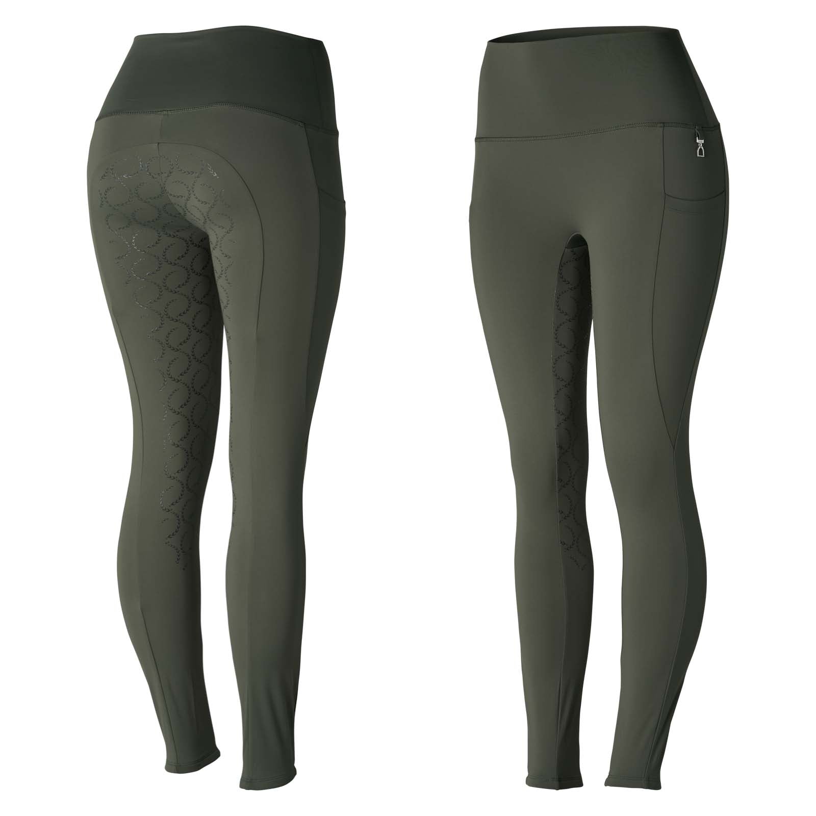 Horze Gillian Womens Silicone Full Seat Tights image #1