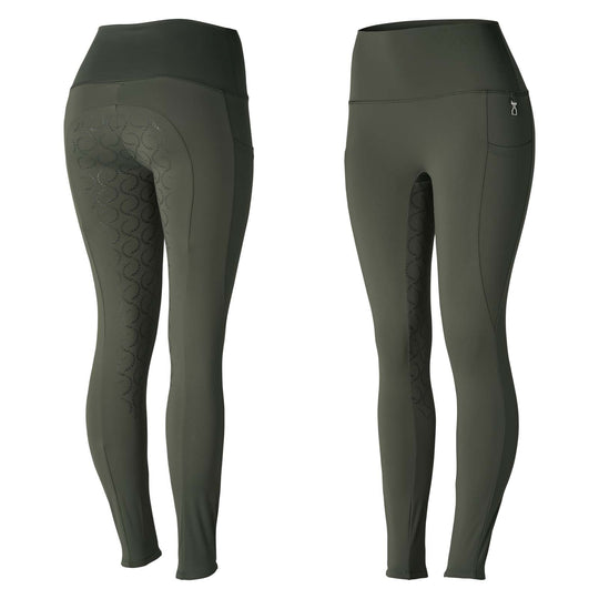 Horze Gillian Womens Silicone Full Seat Tights image 