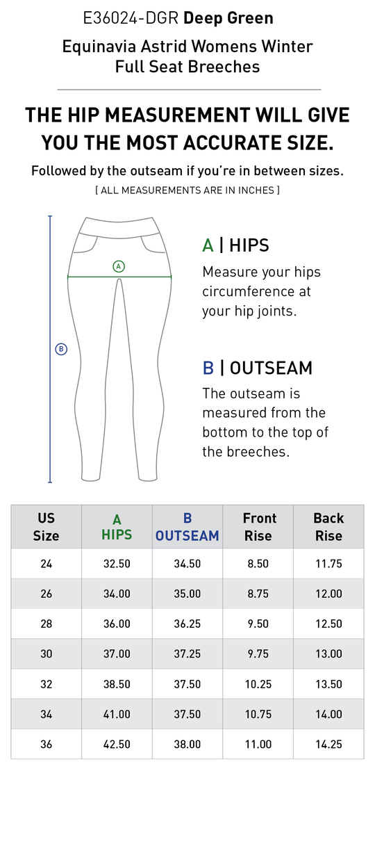 Size chart: Women&