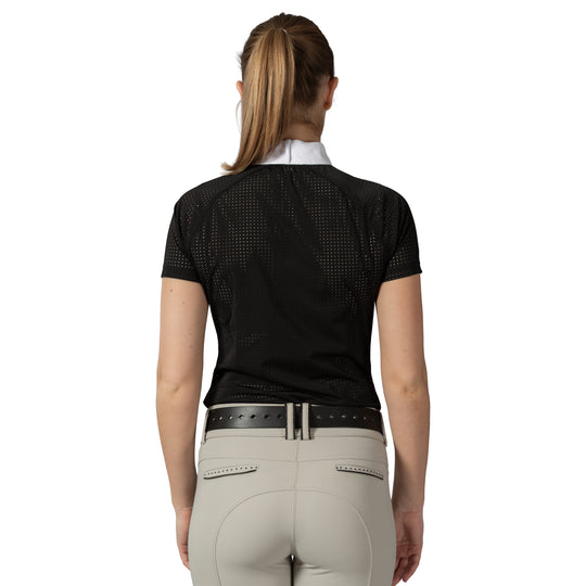 Equinavia Sara Womens Perforated Short Sleeved Show Shirt image 