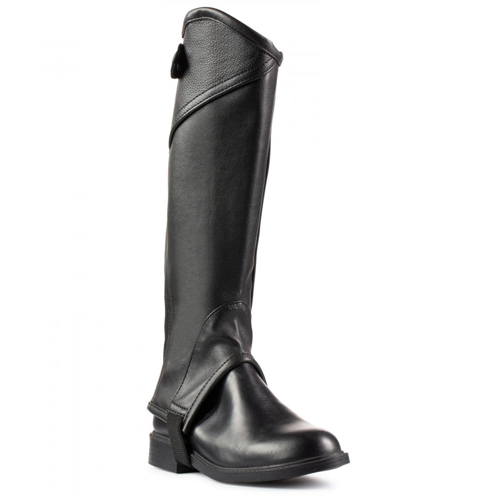 Horze Kids Soft Leather Half Chaps image 