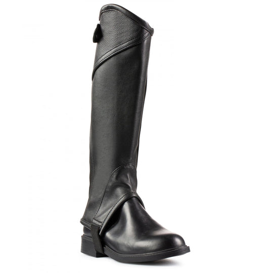 Horze Kids Soft Leather Half Chaps image 