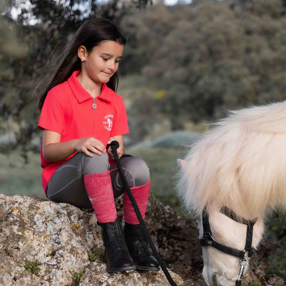 Horze Fay Kids Polo Shirt image #2
