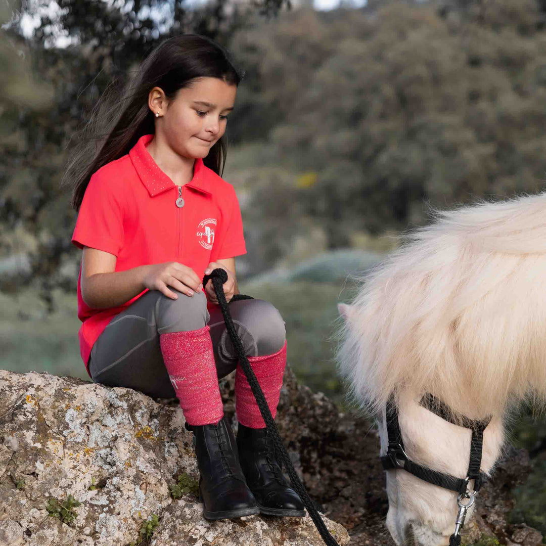 Horze Fay Kids Polo Shirt image 